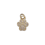 Gold Paw Charm | Small