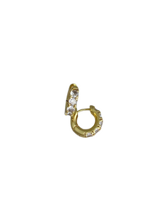 Leslie CZ hoops