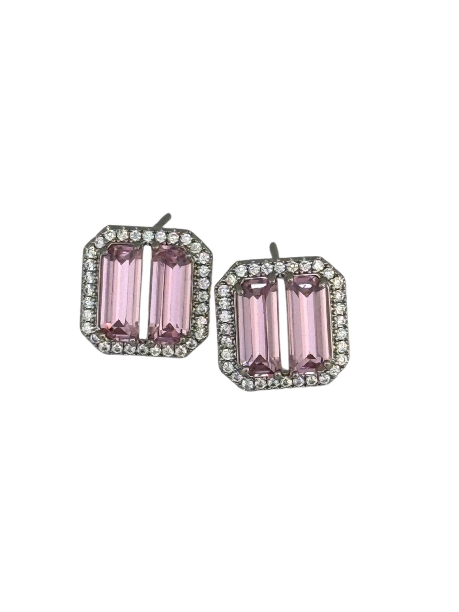 Baguette CZ Earrings