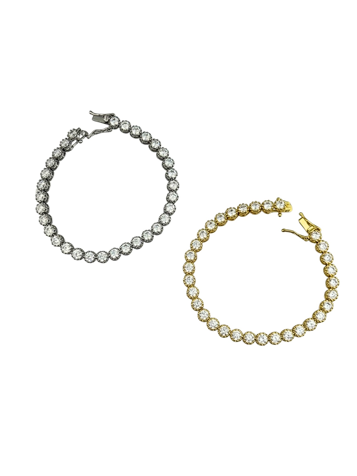 Infinity Circle Tennis Bracelet