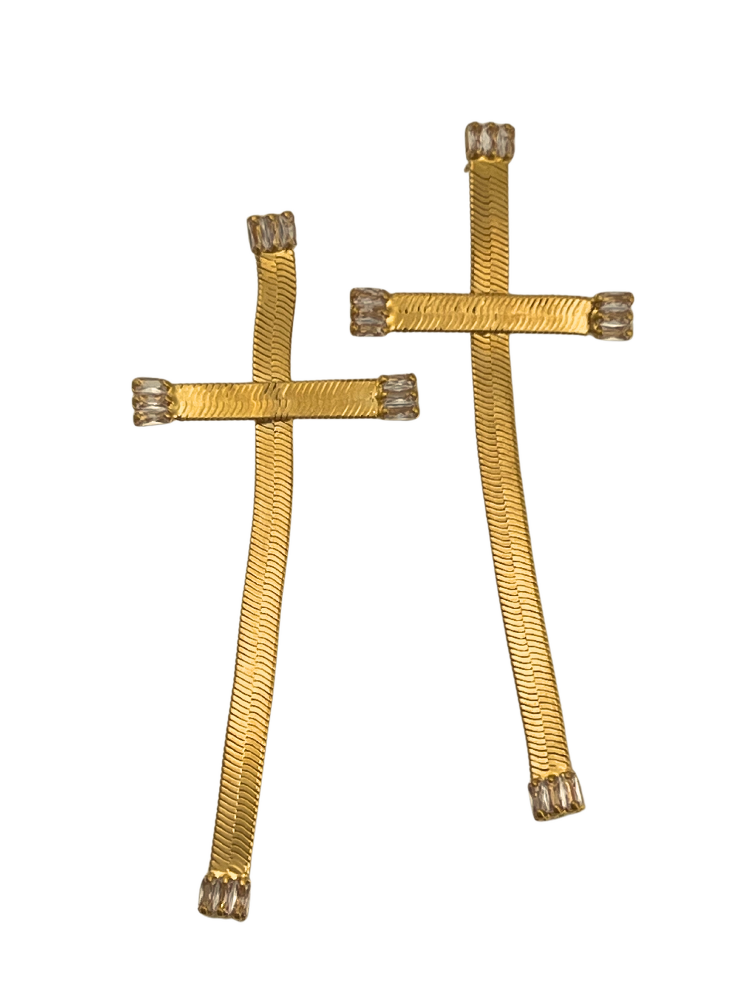 Jasmine Cross Earrings