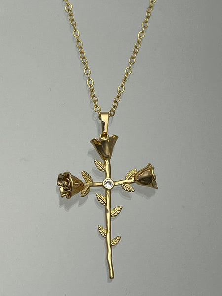 Rosalia Cross Necklace