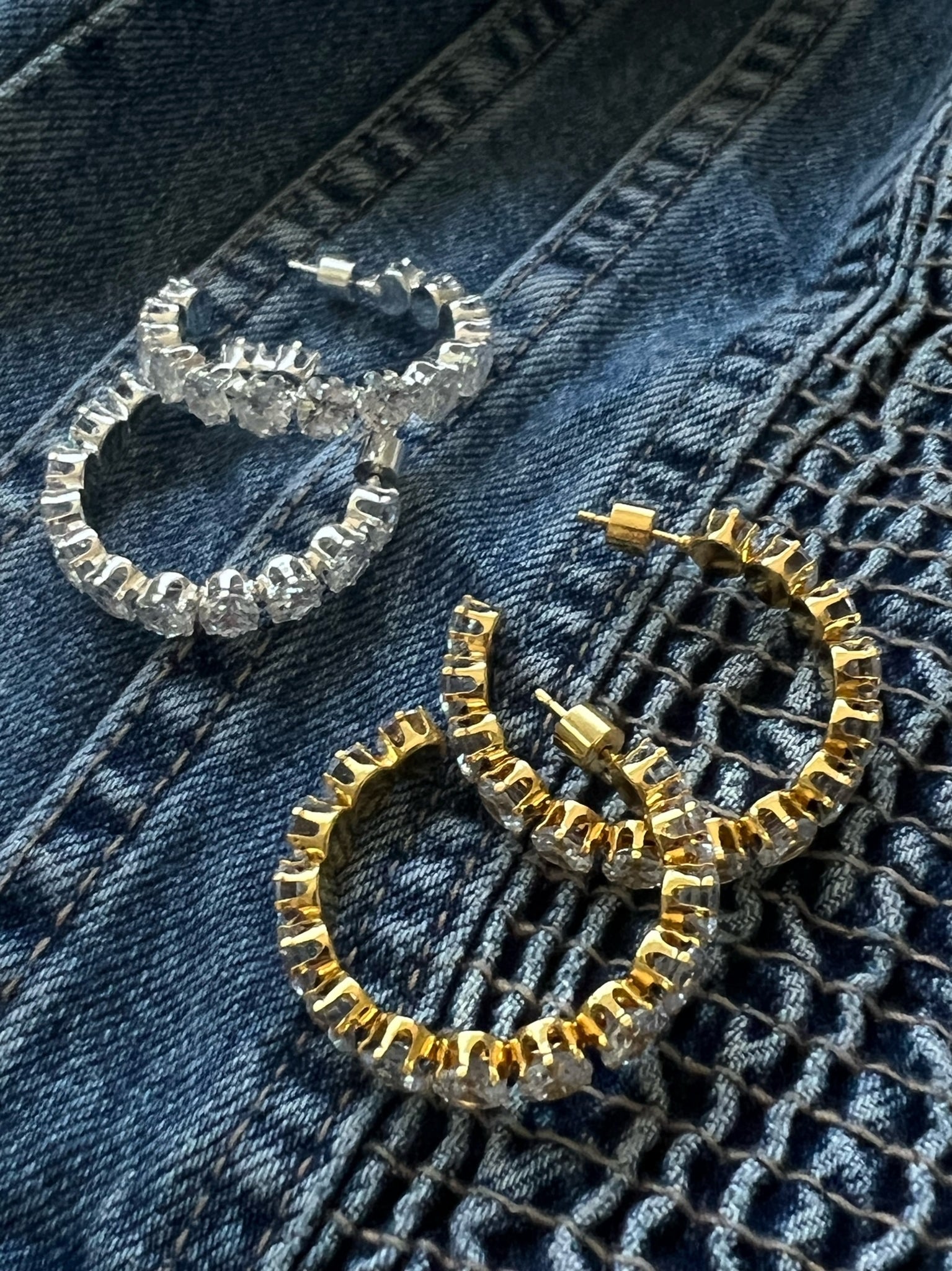 Emma CZ hoops