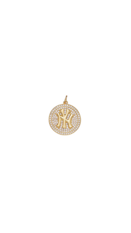 New York Coin CZ Pendant