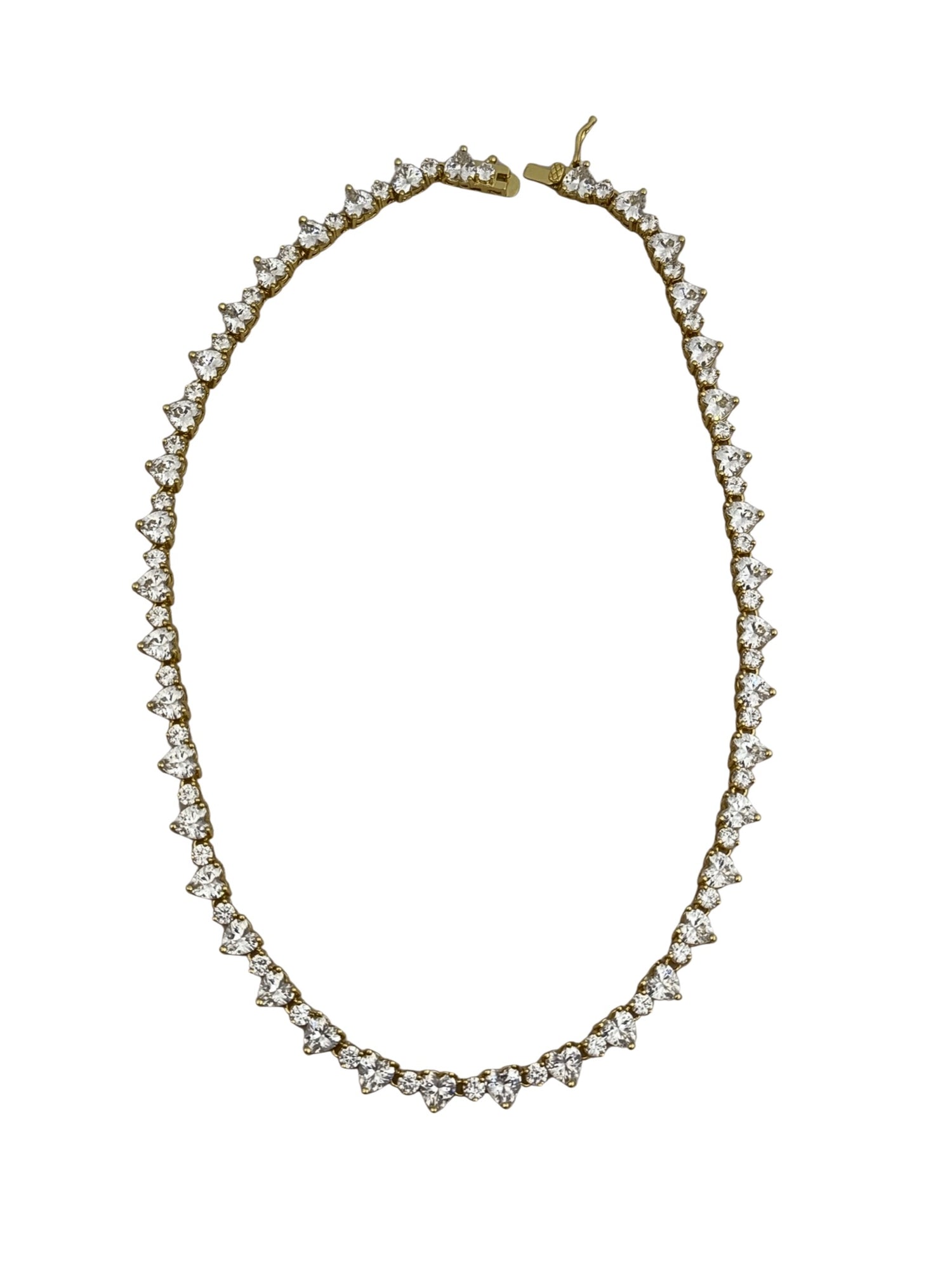 Heart Tennis Chain
