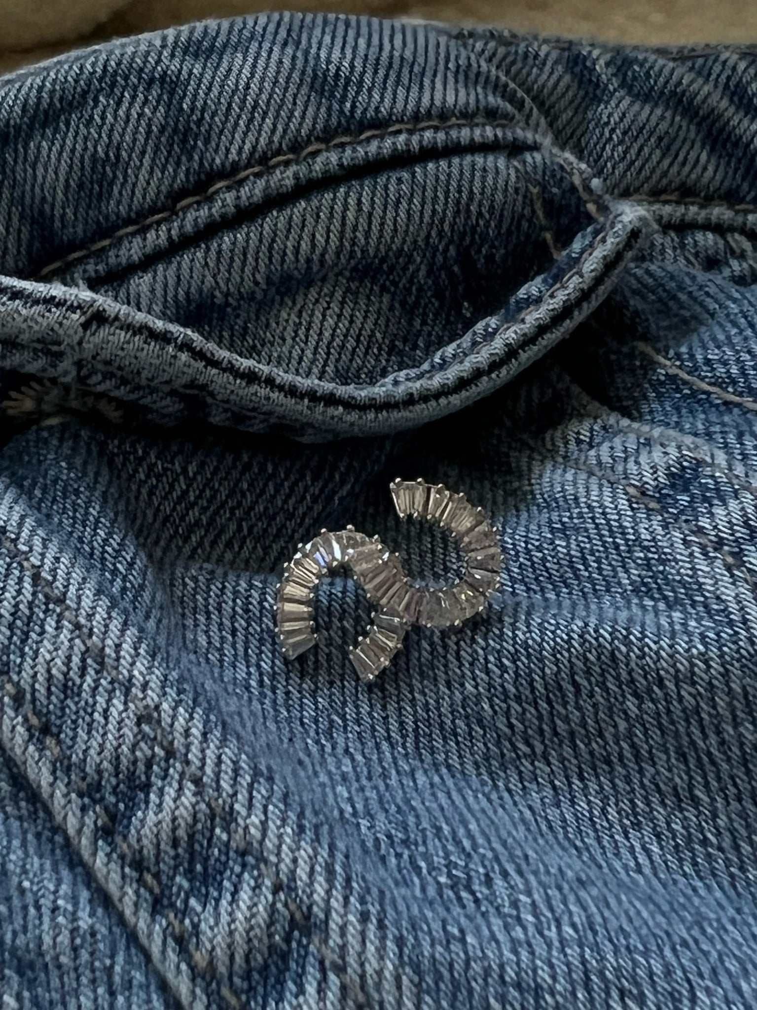 Horseshoe Diamond Earrings