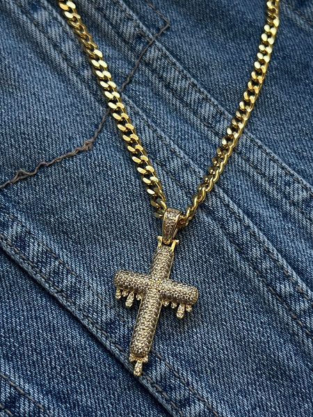 Alyssa Cross Necklace