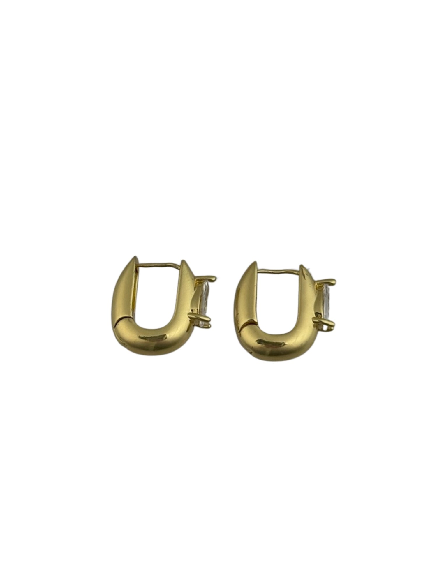 Pear Bloom Hoop Earring