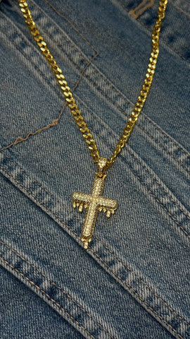 Alyssa Cross Necklace