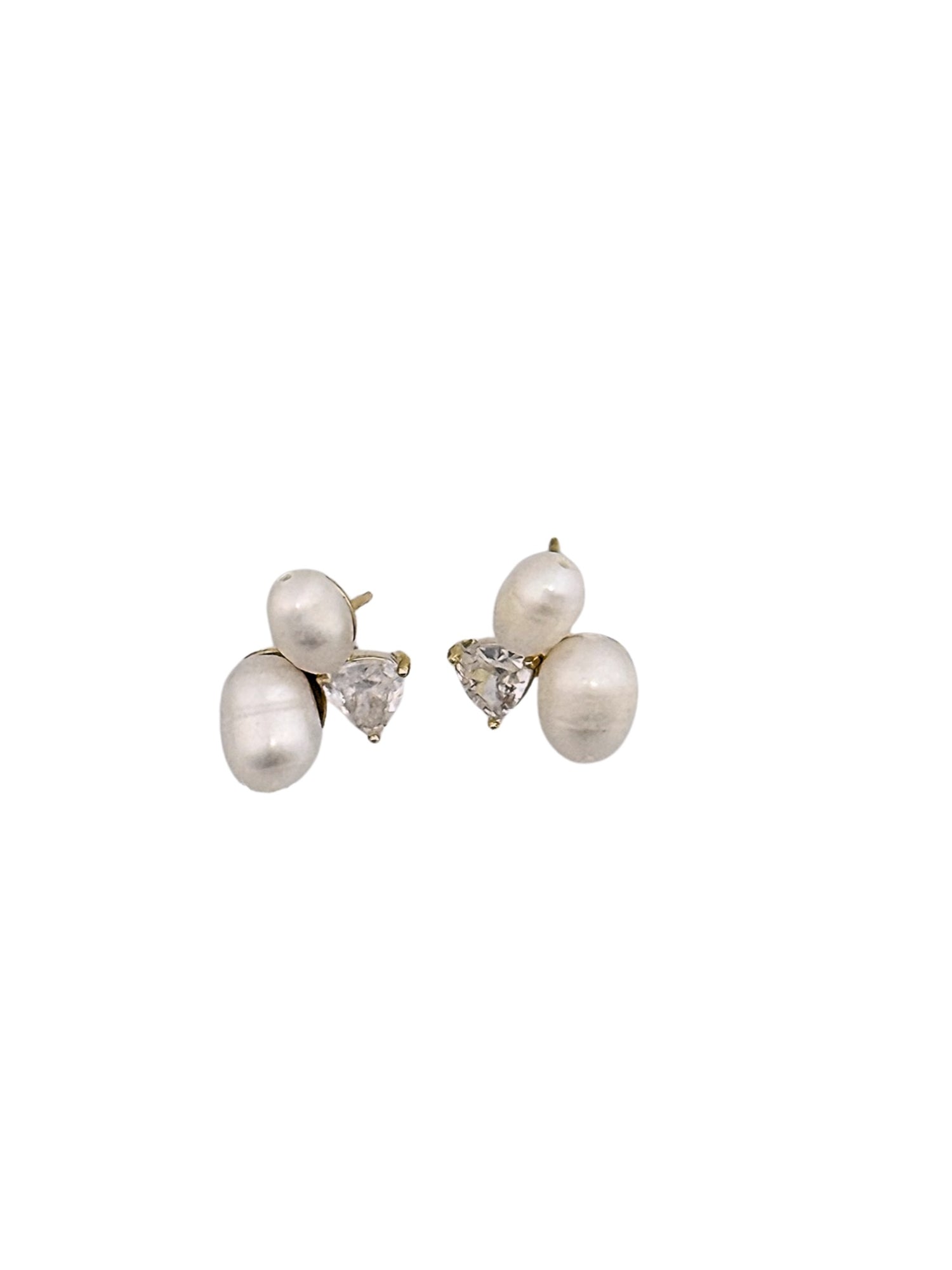 Royal Pearl Stud Earrings