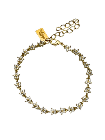 Daisy Tennis Diamond Bracelet