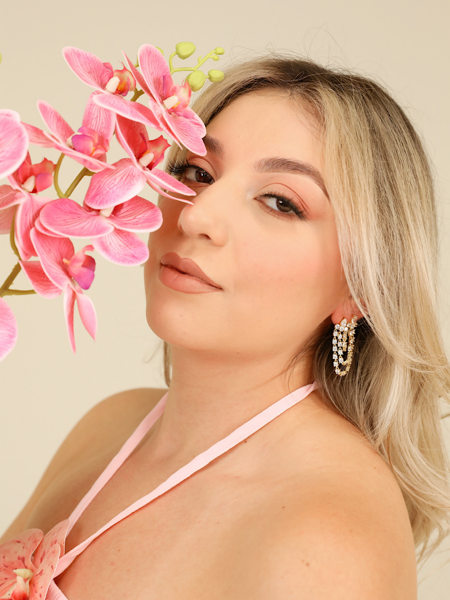 Orchid Earrings