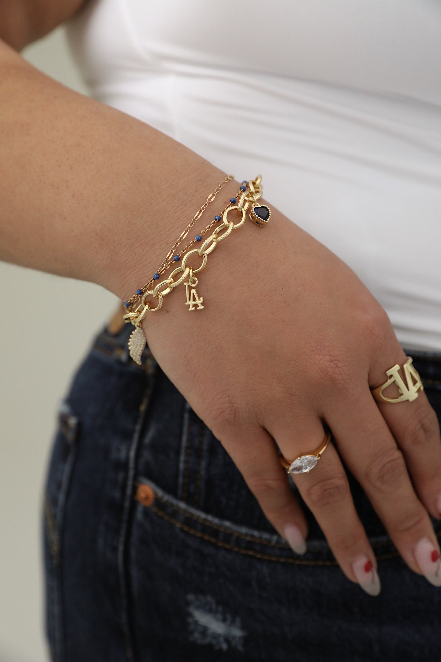 La Charm Bracelet
