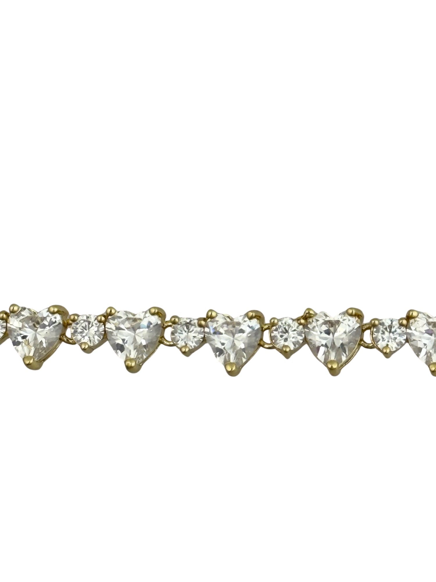 Heart Tennis Chain