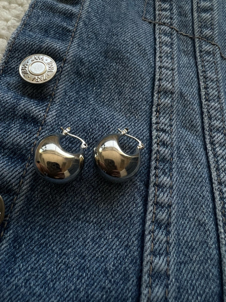 Bubble Hoop Earrings