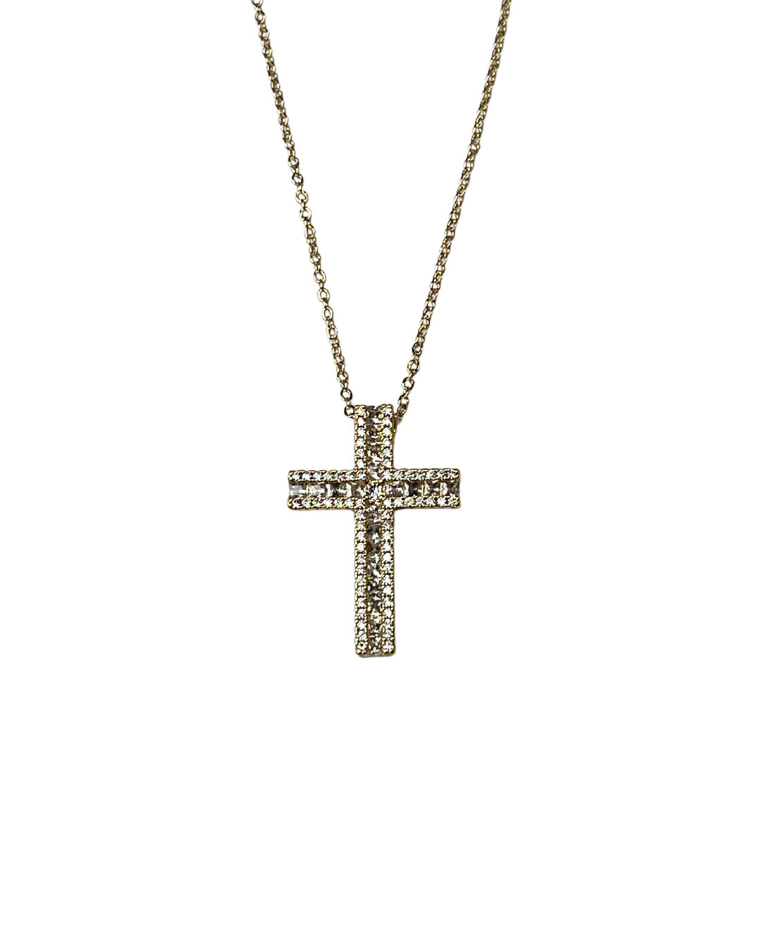 Amor De Casa Blanca Cross Necklace