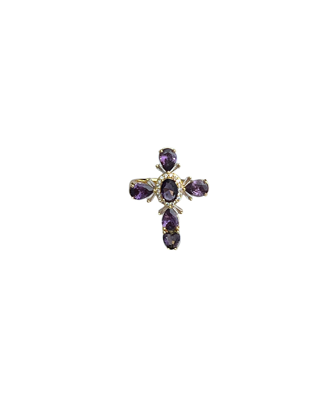Aura Cross Ring