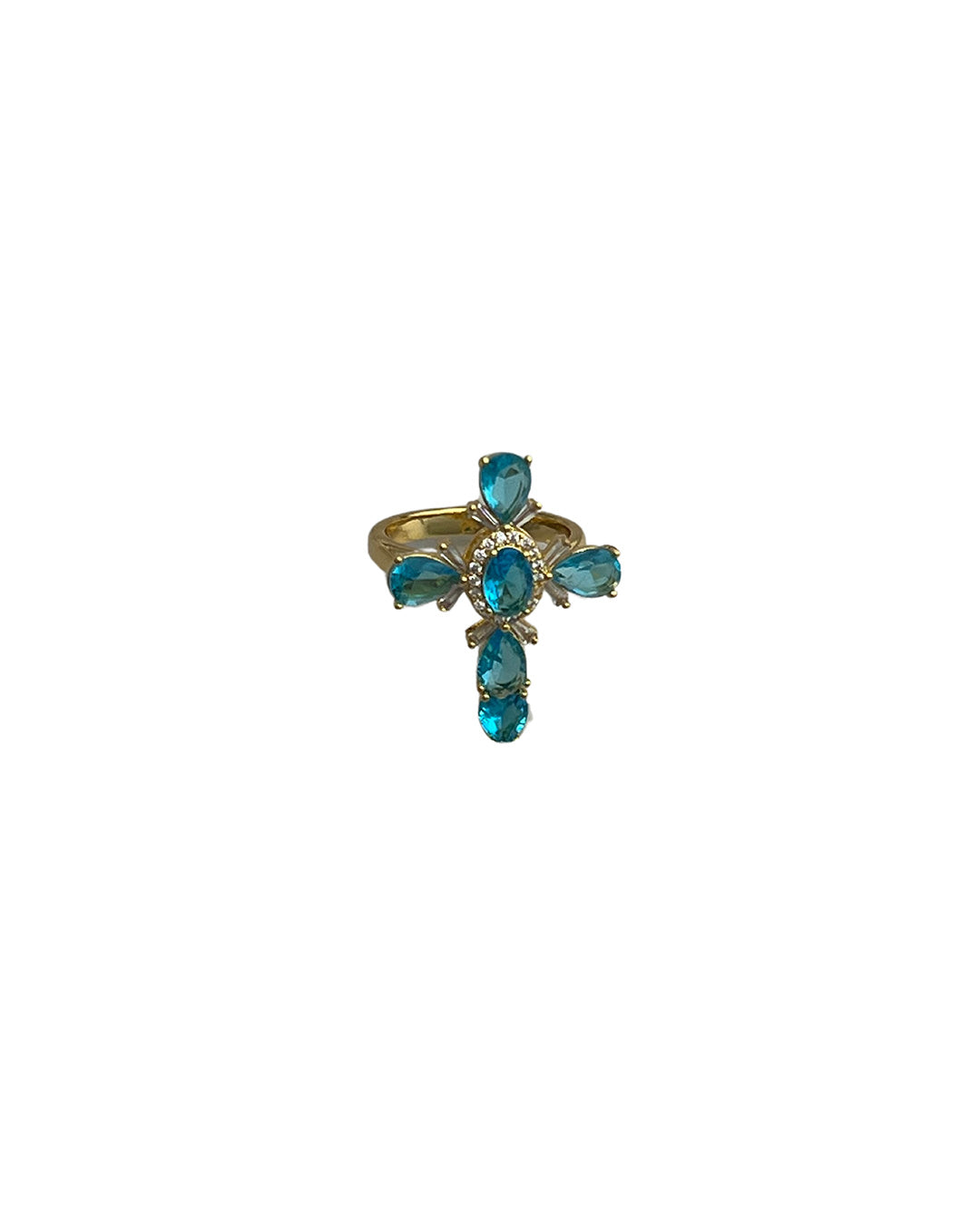 Aura Cross Ring