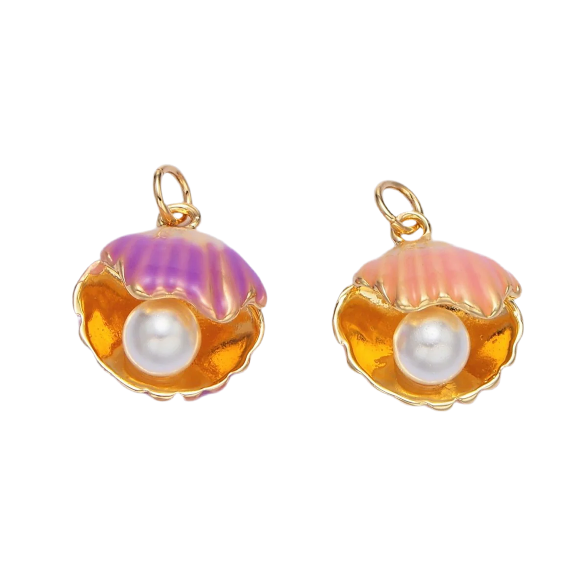 Pearl Clam Charm