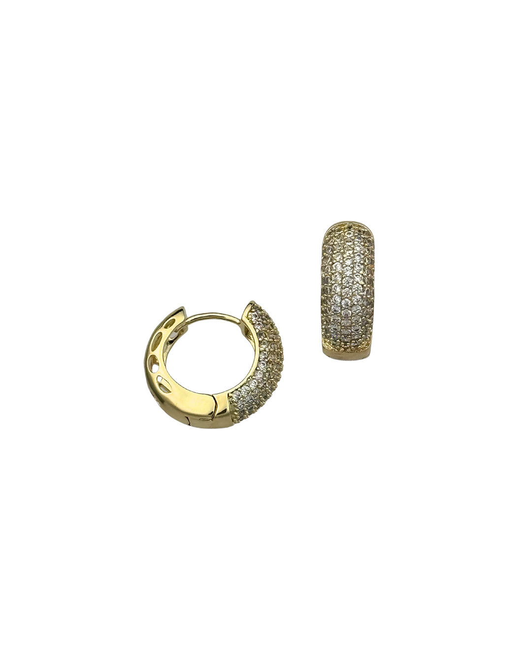 CB Chunky Huggies Earrings