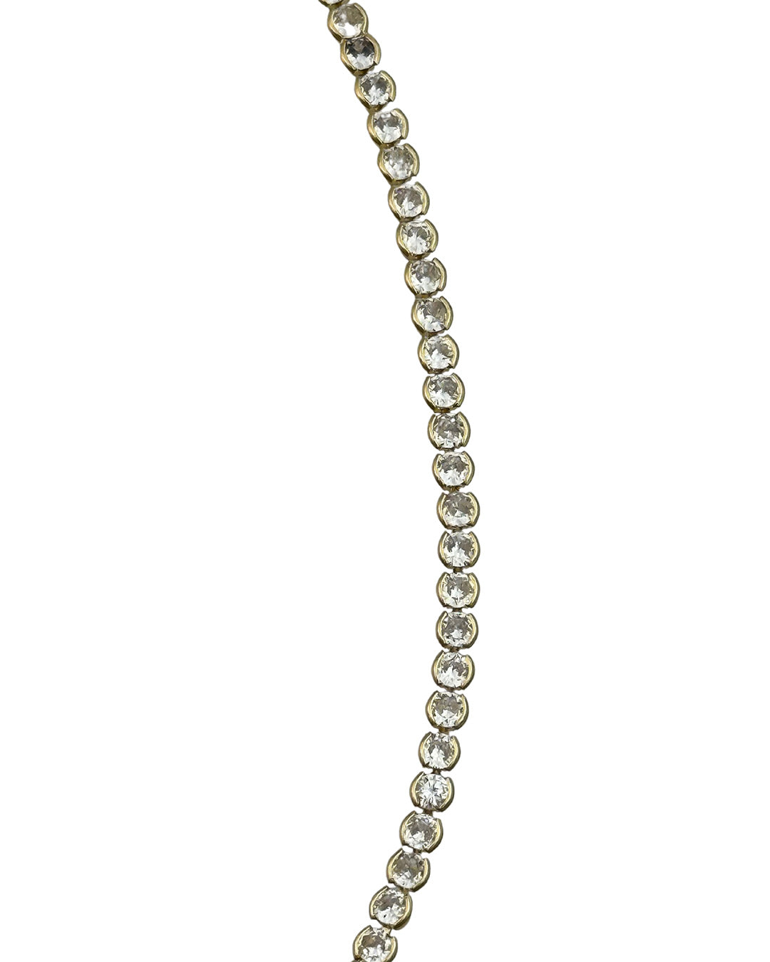 CB Circle Tennis Necklace