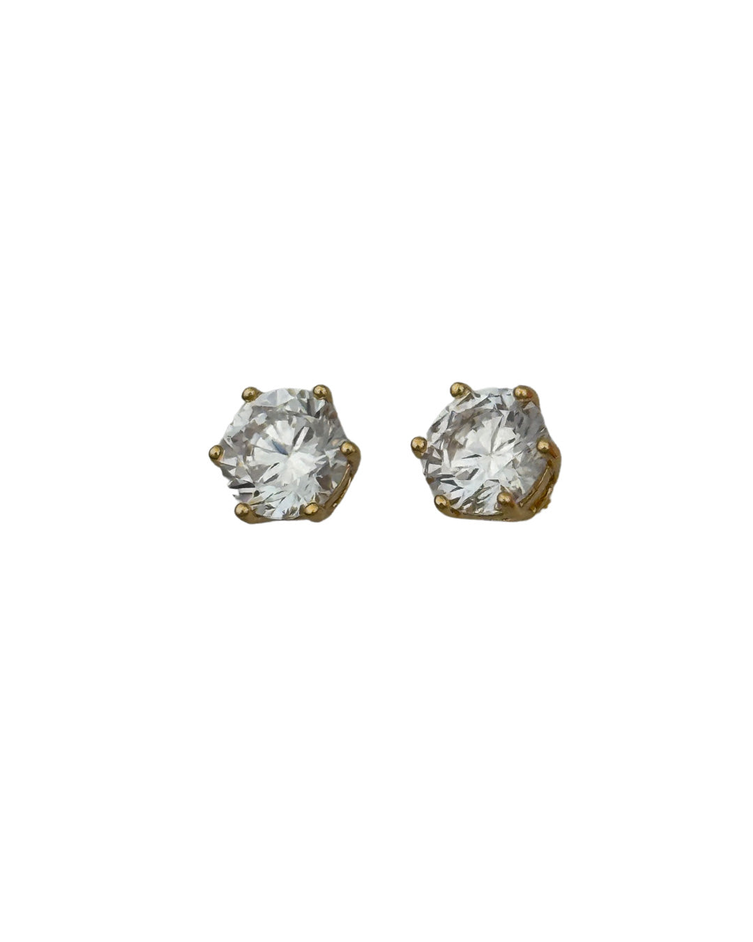 CB Diamond Stud Earrings