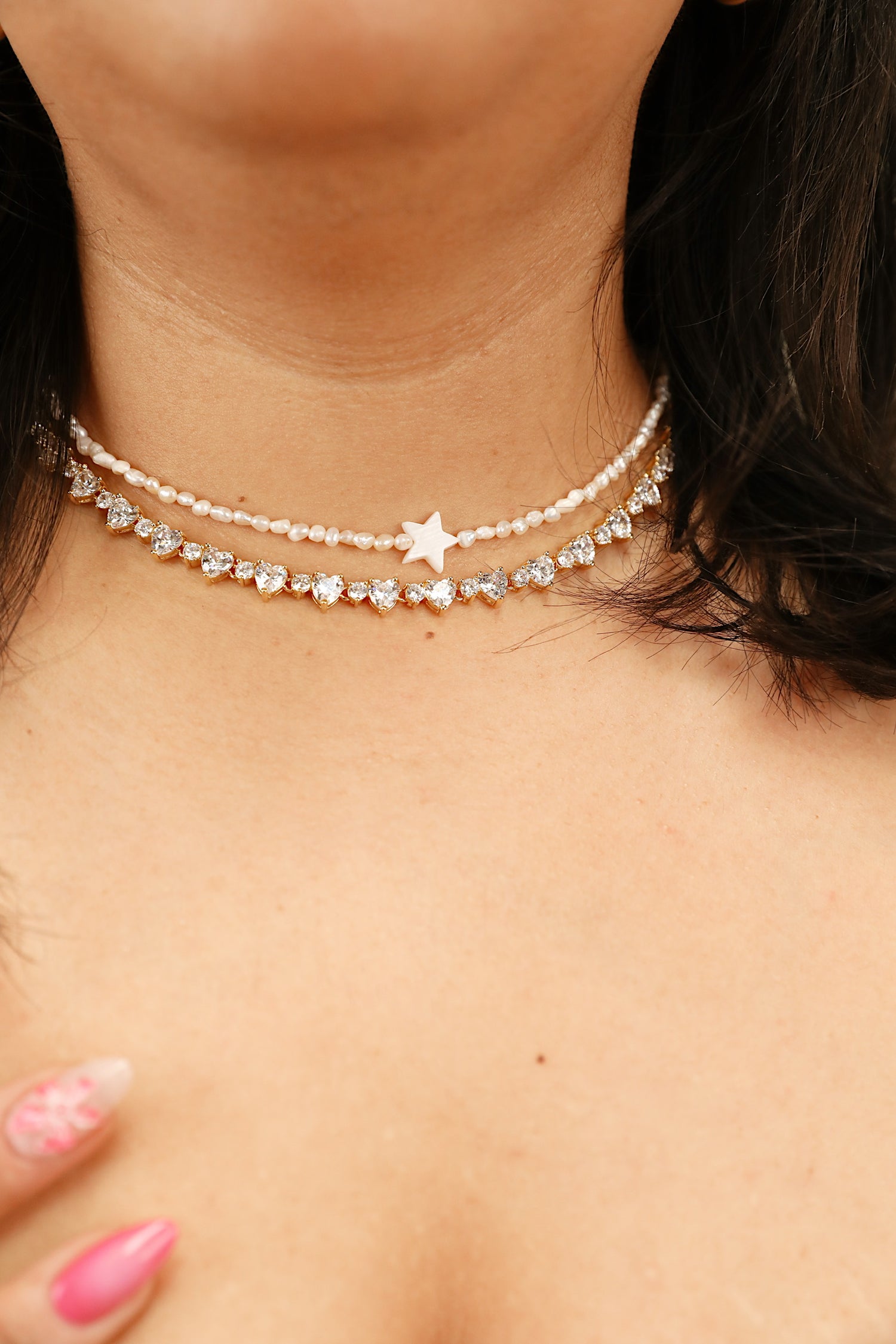 Estrella Pearl Necklace