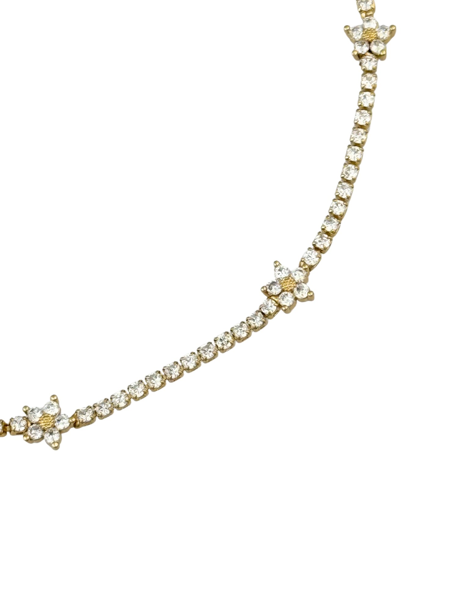 Daisy CZ Necklace