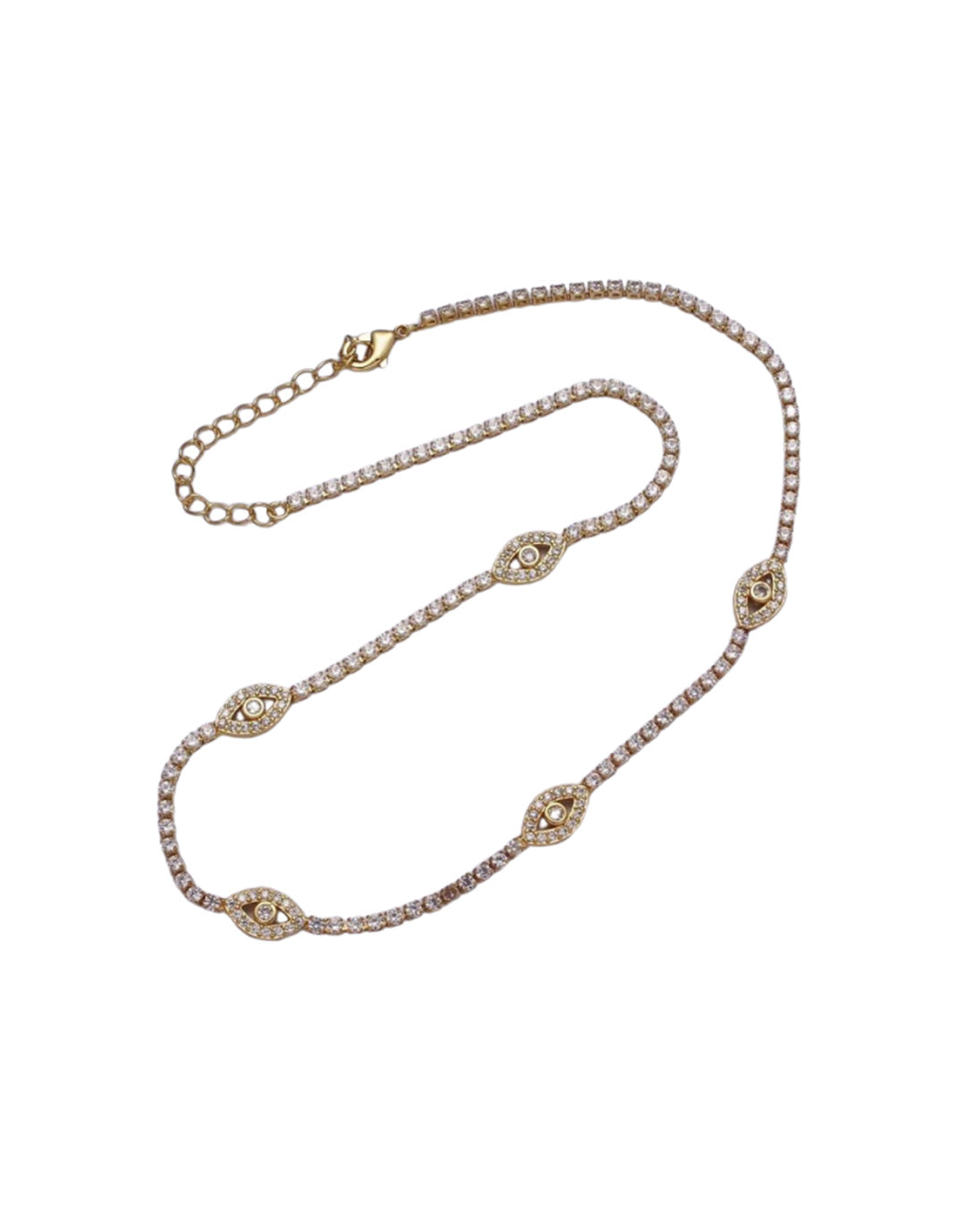 Evil Eye Necklace CZ
