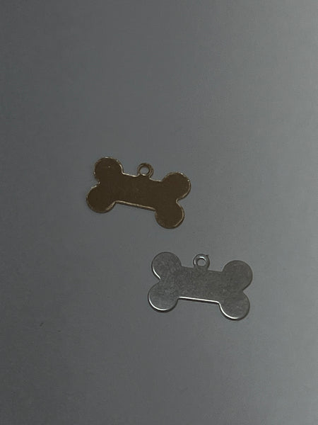 Dog Bone Engraving Necklace