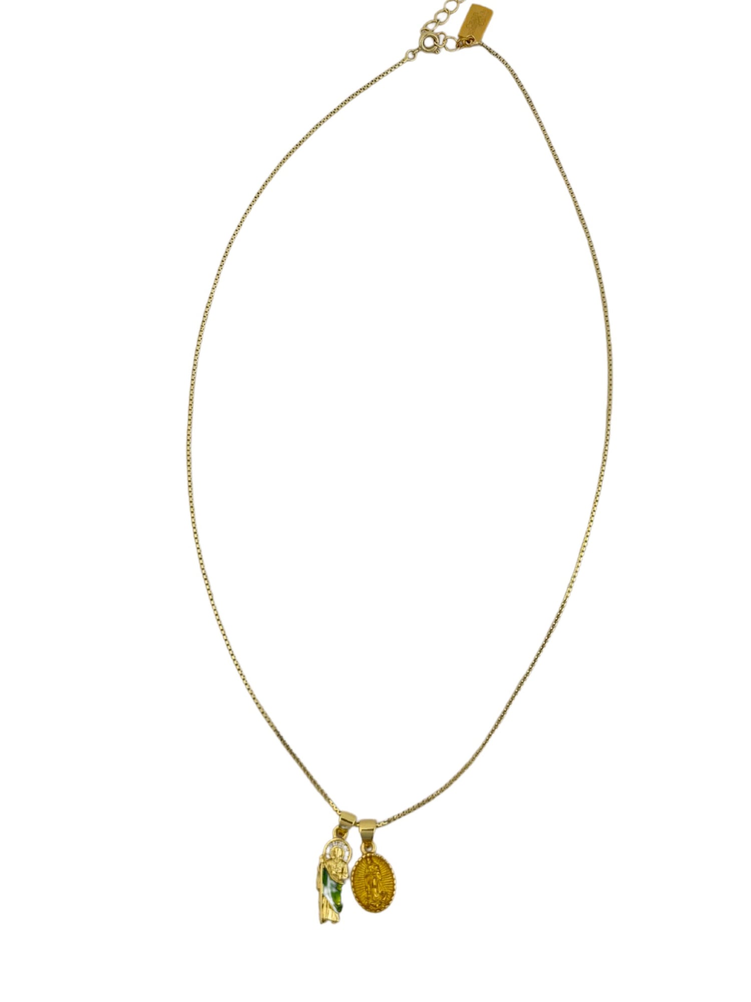 Golden San Judas Necklace