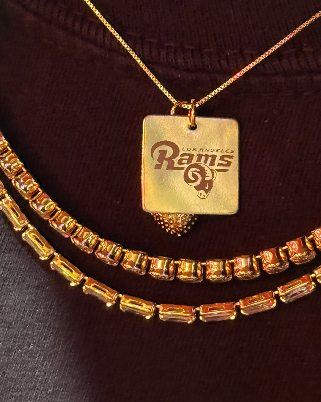 Football Necklace