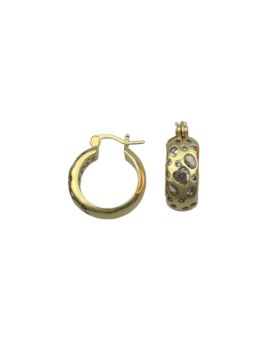 Hearts Desire Hoop Earrings