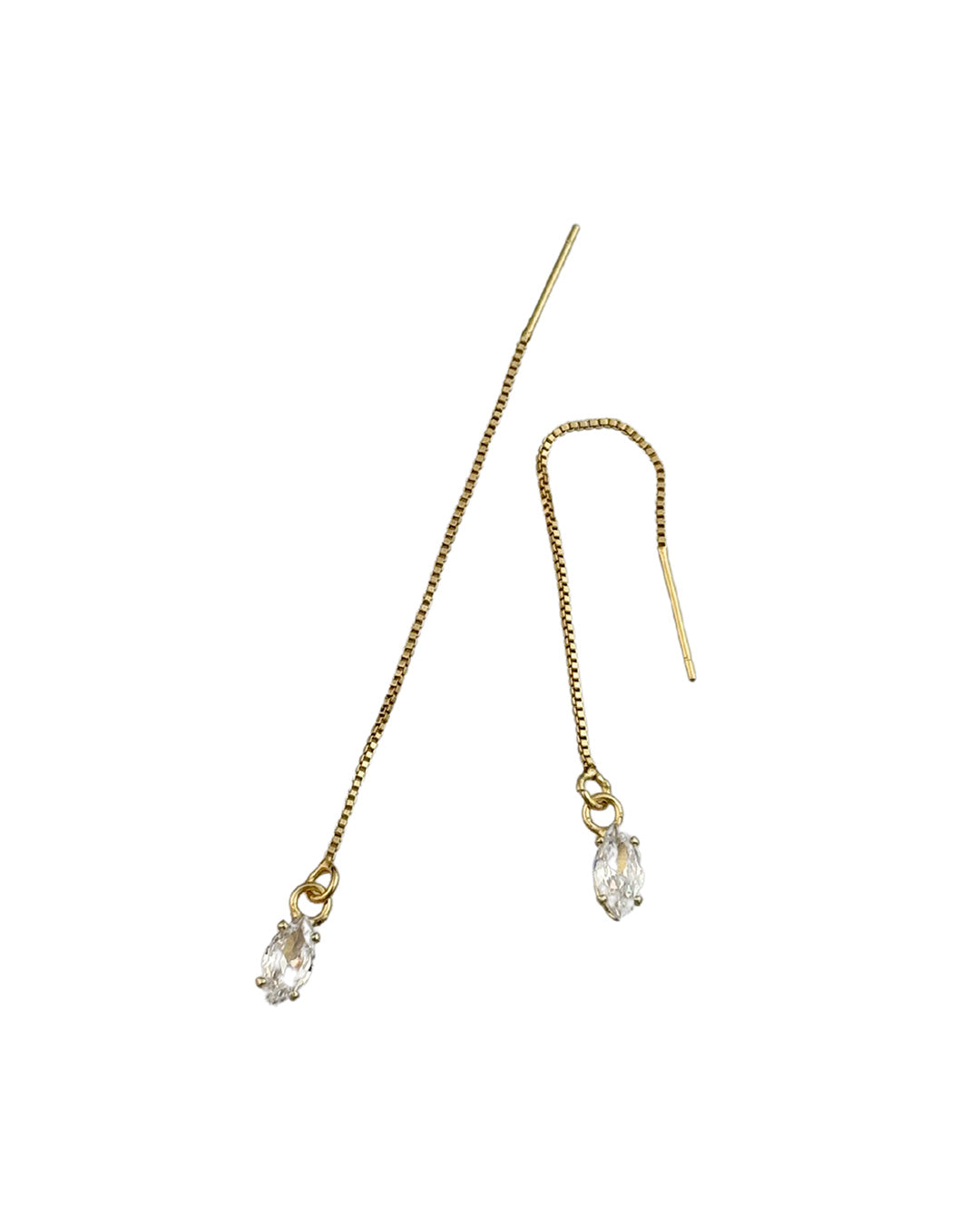 Marquise Loop Earrings