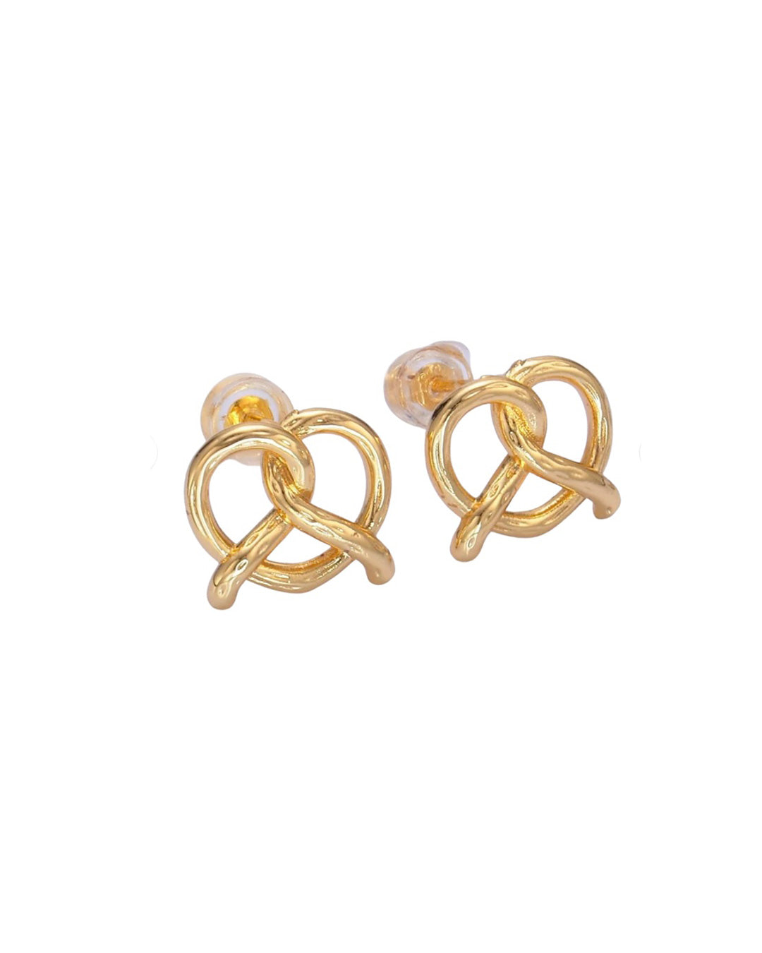 Pretzel Earrings